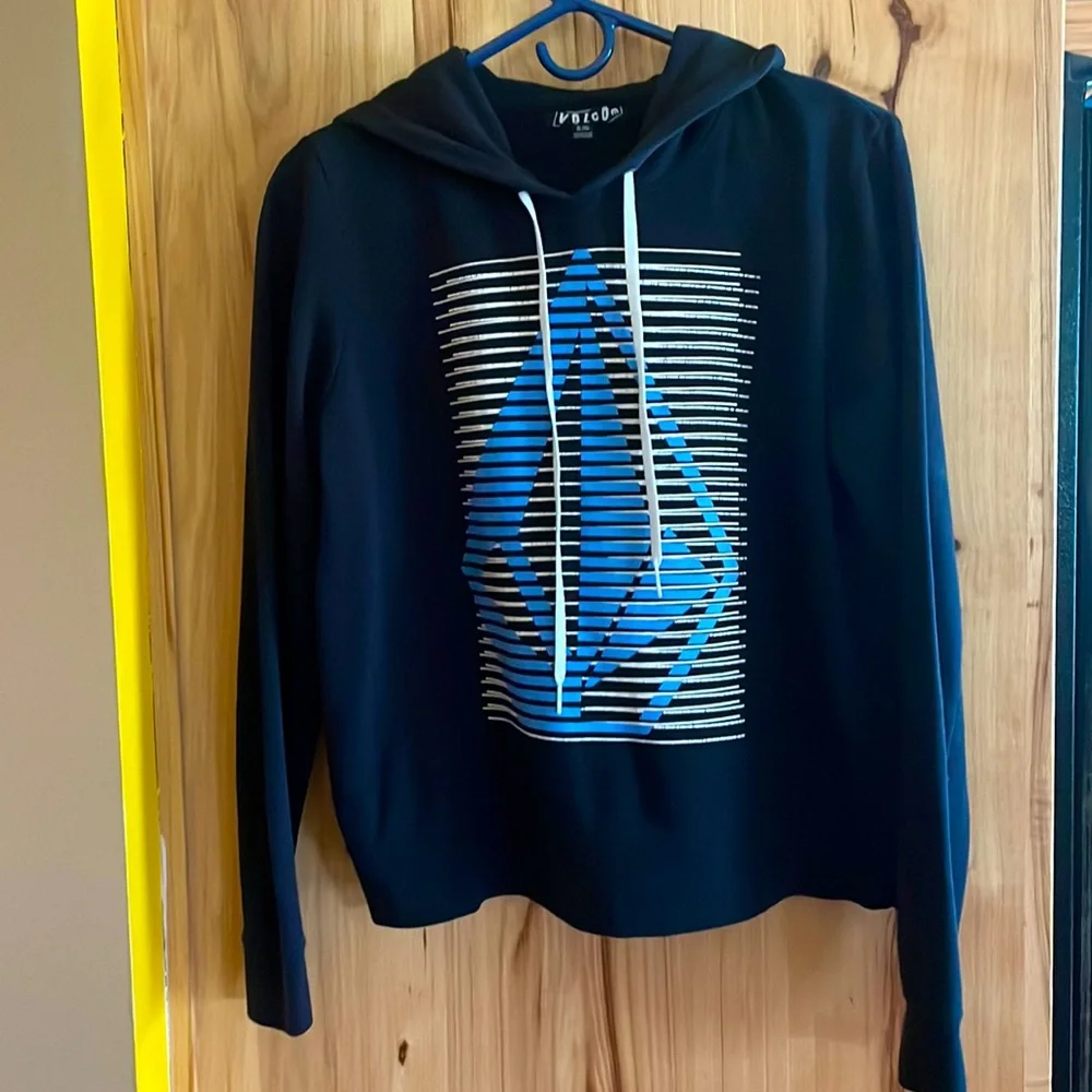 Volcom XL navy graphic‎ hoodie